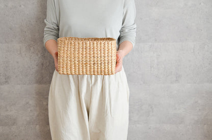 Organizing Basket "Square" / Water Hyacinth / THA 3115215