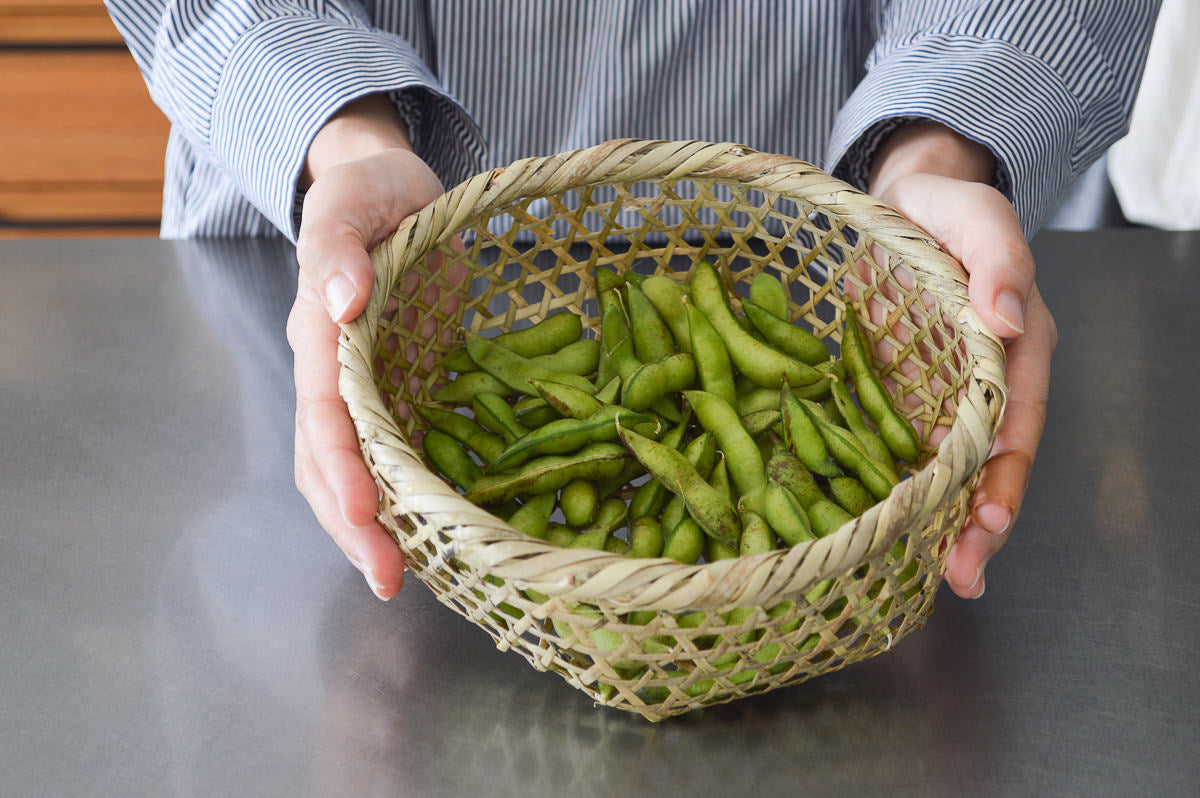 Vegetable Washing Basket / Shinodake Bamboo / Miyagi-JPN 330103