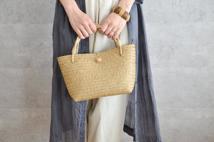 Mini Bag with Closure / Krajood Grass / THA 3115120-1