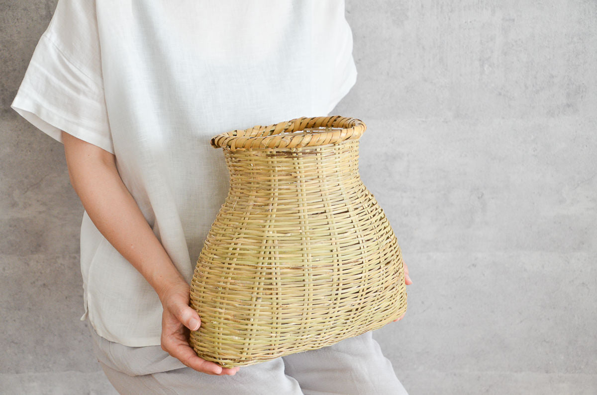 Fish Basket / Nemagari Bamboo / Nagano-JPN 610219