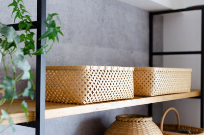 Accessory Basket / White Bamboo / Kagawa-JPN 250703