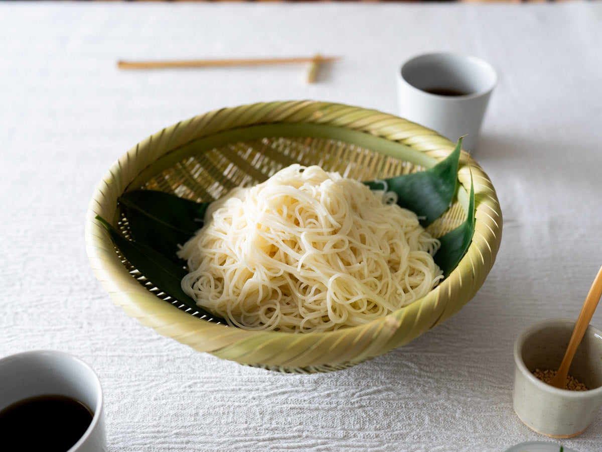 Round Bamboo Colander Tray / Madake Bamboo / Nagano-JPN 121508