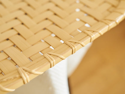 Medium Plate / White Bamboo / Oita-JPN 850415-1