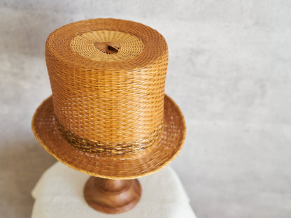 Hat “Matsukaze” – Urushi Lacquer Finish / Carbonized Bamboo / Oita-JPN 850423-1