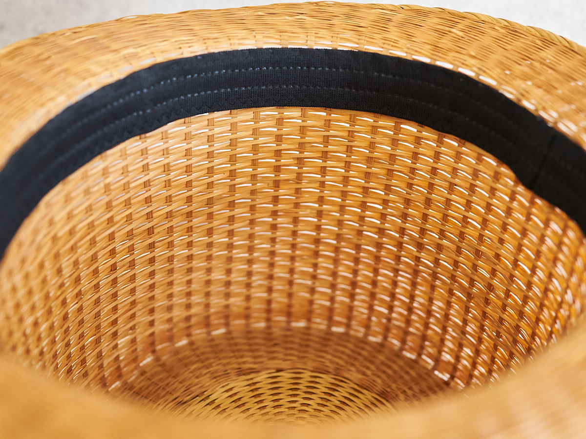 Hat “Matsukaze” – Urushi Lacquer Finish / Carbonized Bamboo / Oita-JPN 850423-1