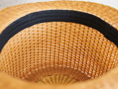 Hat “Matsukaze” – Urushi Lacquer Finish / Carbonized Bamboo / Oita-JPN 850423-1