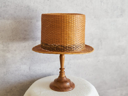 Hat “Matsukaze” – Urushi Lacquer Finish / Carbonized Bamboo / Oita-JPN 850423-1
