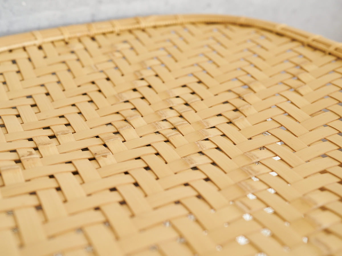 Large Plate / White Bamboo / Oita-JPN 850416-1