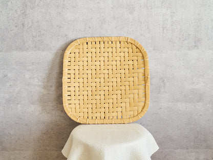 Medium Plate / White Bamboo / Oita-JPN 850415-1