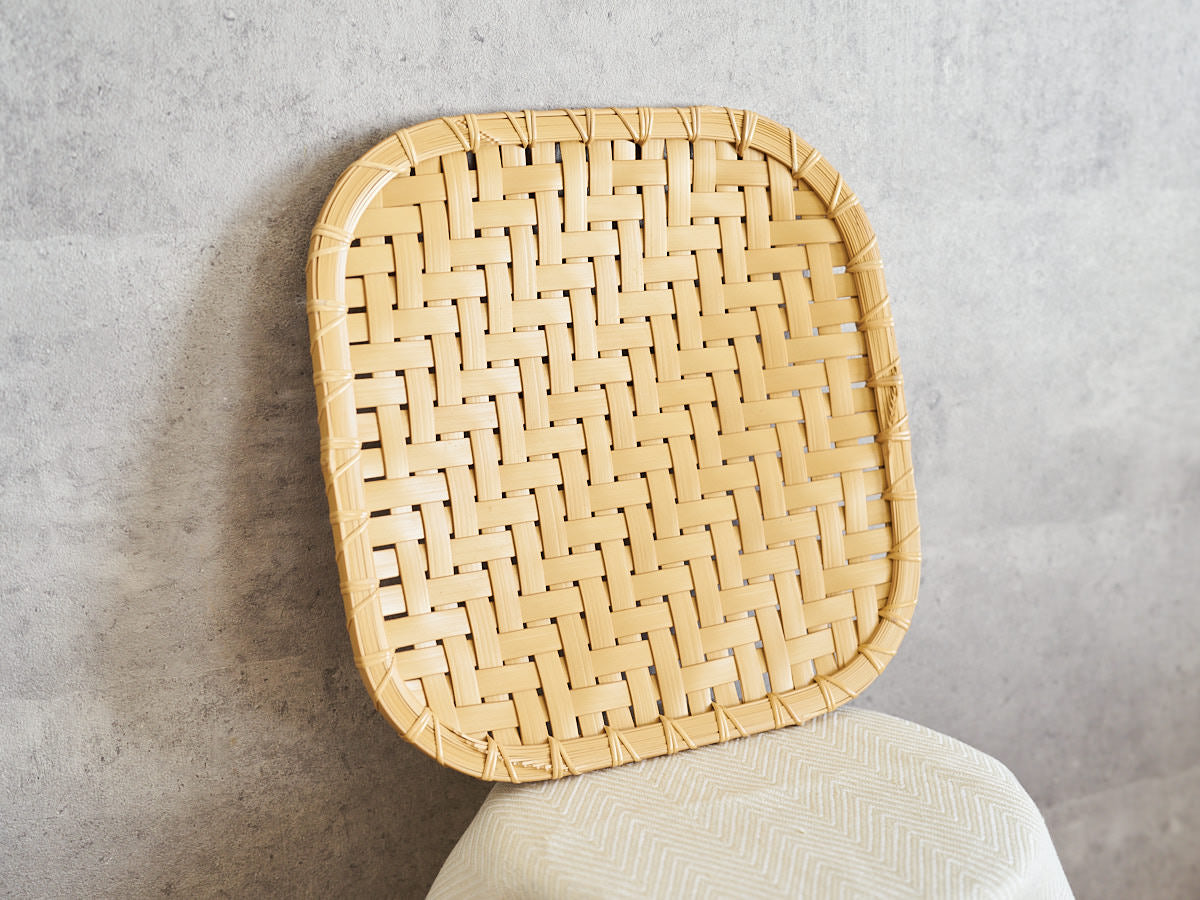 Medium Plate / White Bamboo / Oita-JPN 850415-1