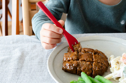 Kids Fork (Natural, Red) / Moso Bamboo / Oita-JPN 211114