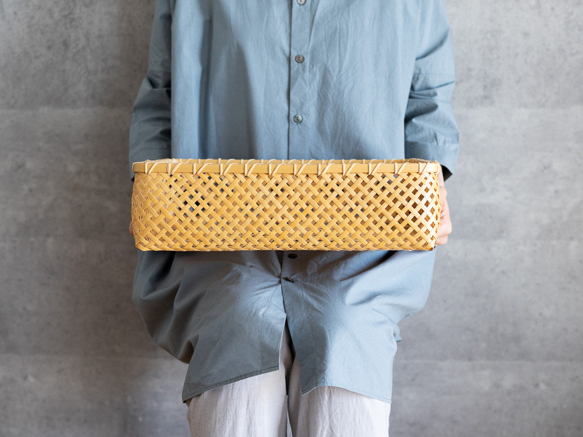 Accessory Basket / White Bamboo / Kagawa-JPN 250703