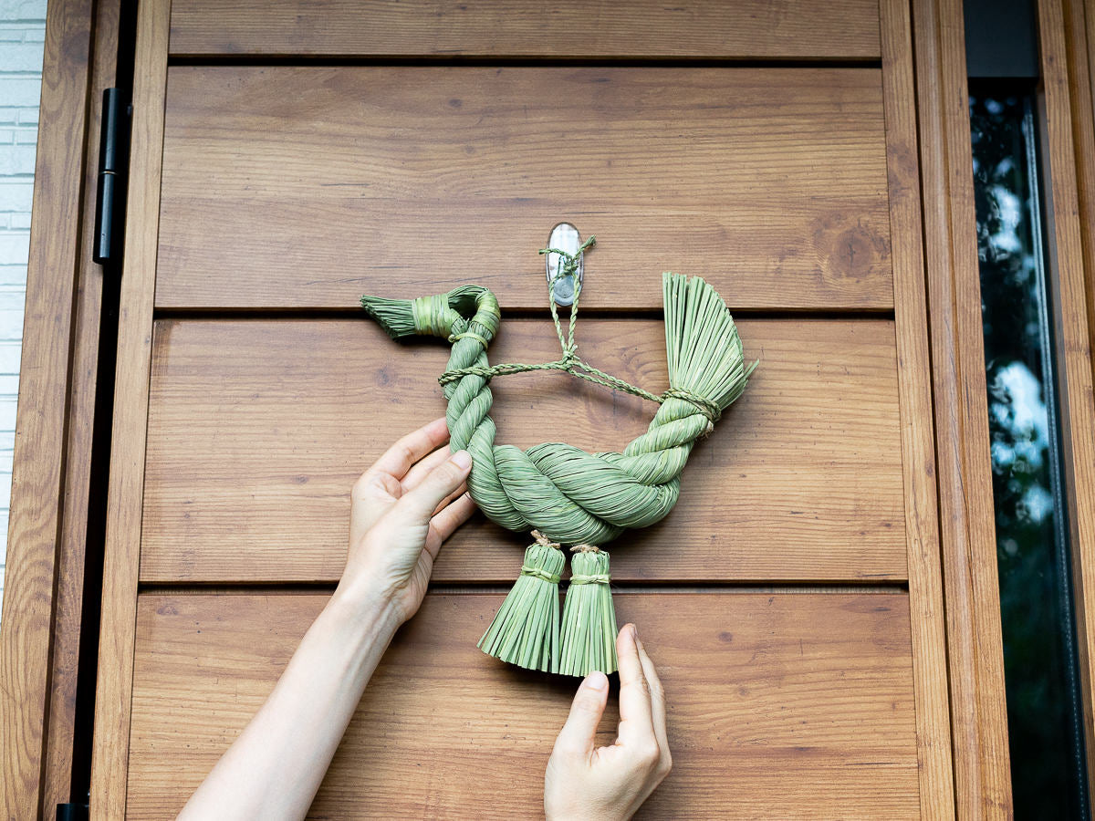 [Pre-order]Shimekazari "Fortunate Chicken" / Rice straw / Nagano-JPN 721033-1