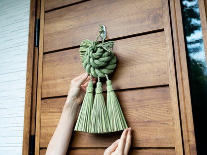 [Pre-order]Shimekazari "Spiral" / Rice straw / Nagano-JPN 721041-1
