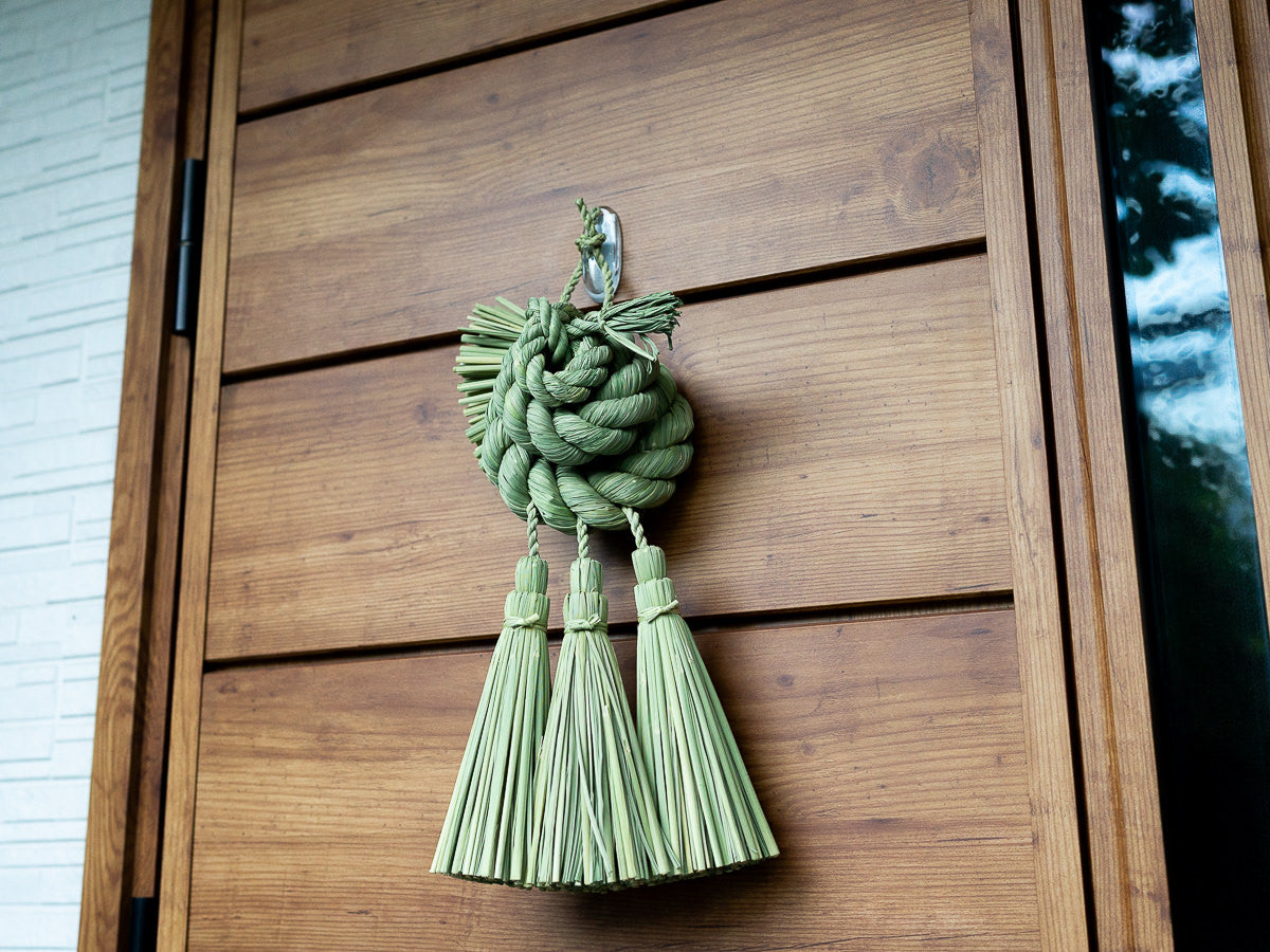 [Pre-order]Shimekazari "Spiral" / Rice straw / Nagano-JPN 721041-1