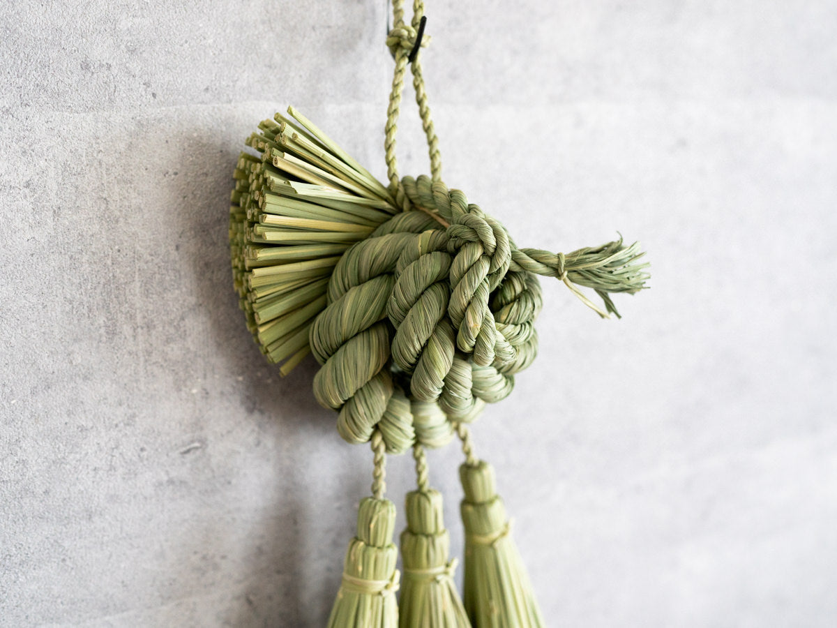 [Pre-order]Shimekazari "Spiral" / Rice straw / Nagano-JPN 721041-1