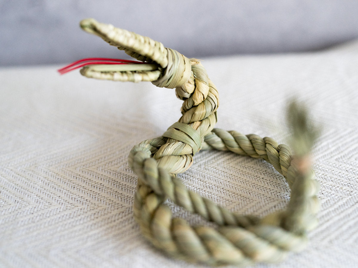[Pre-order]Shimekazari "Guardian Snake" / Rice straw / Nagano-JPN 721045-1