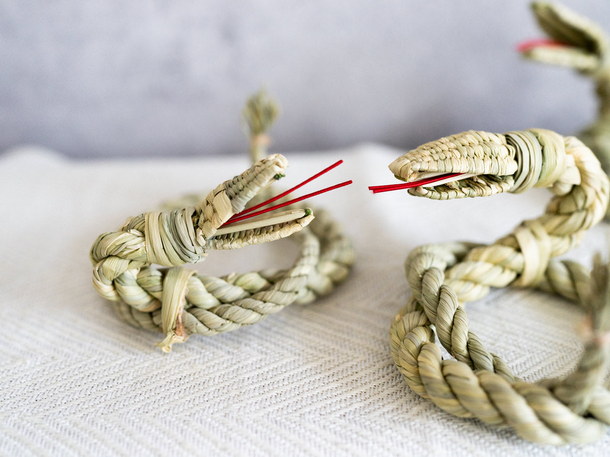 [Pre-order]Shimekazari "Guardian Snake" / Rice straw / Nagano-JPN 721045-1