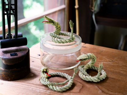[Pre-order]Shimekazari "Guardian Snake" / Rice straw / Nagano-JPN 721045-1