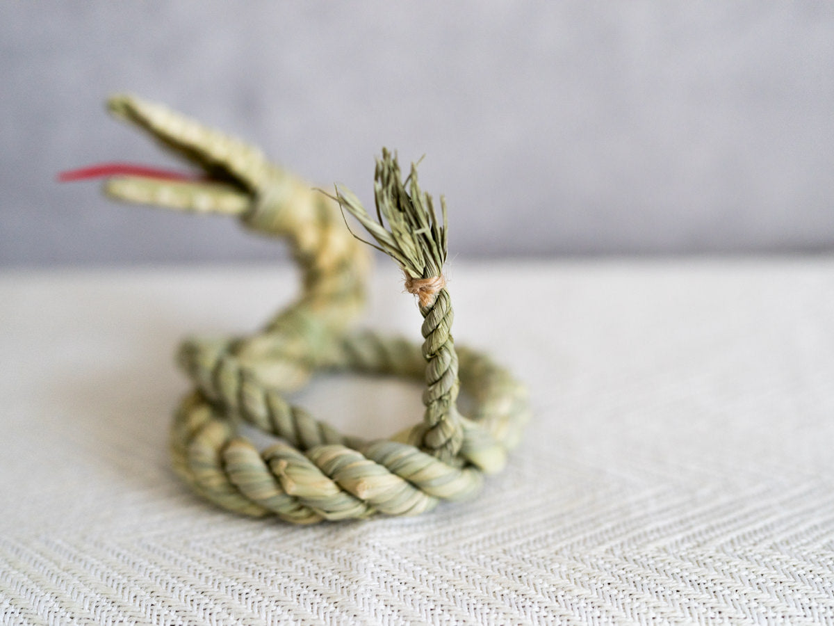 [Pre-order]Shimekazari "Guardian Snake" / Rice straw / Nagano-JPN 721045-1