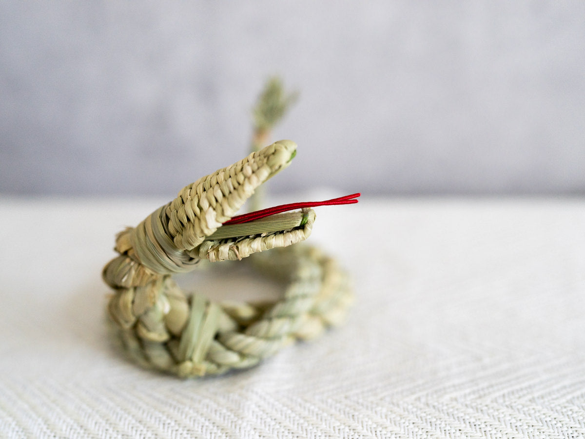 [Pre-order]Shimekazari "Guardian Snake" / Rice straw / Nagano-JPN 721045-1