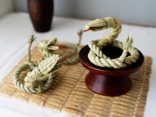 [Pre-order]Shimekazari "Guardian Snake" / Rice straw / Nagano-JPN 721045-1