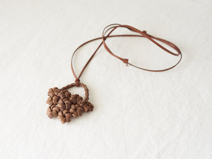 Pendant “Flower Basket” / Wild Grape Vine / Yamagata-JPN 311401-1
