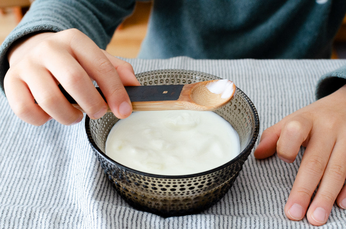 Children’s Spoon, Fork / Smoked Bamboo / Kochi-JPN 321211