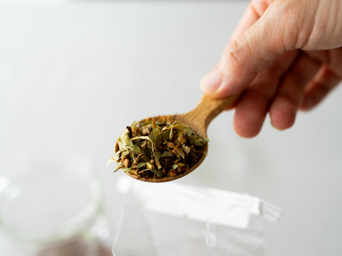 Tea Scoop / Smoked Bamboo / Kochi-JPN 321215-1