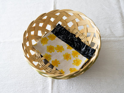 Sasara Open Weave Basket – Medium / Madake Bamboo / Kanagawa-JPN 430112-1