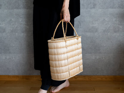 Handled Basket / Cattail / Okayama-JPN 620302