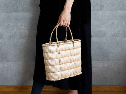Handled Basket / Cattail / Okayama-JPN 620302