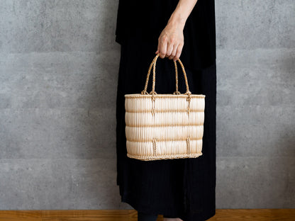 Handled Basket / Cattail / Okayama-JPN 620302