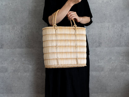 Handled Basket / Cattail / Okayama-JPN 620302