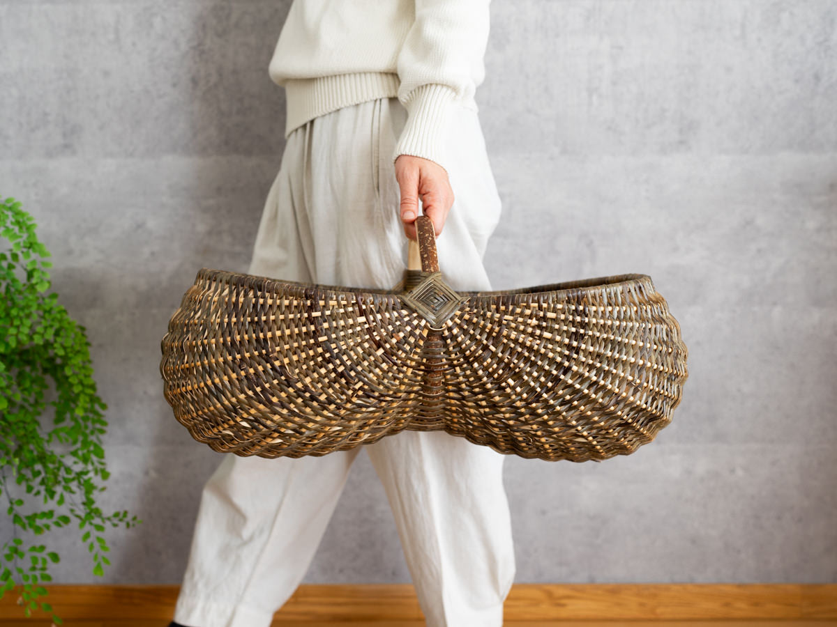 Shopping Basket “Bum” / Willow × Hazel / DEU 640204