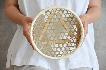 Food Prep Basket “Mekago” / Madake Bamboo / Niigata-JPN 650112