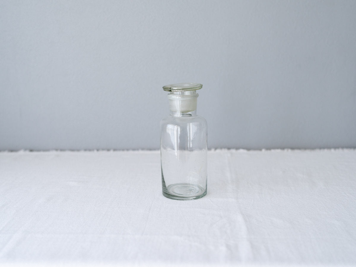 Antique – Glass Medicine Bottle / Small & Large 2 Sizes 750416