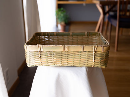 A4 Document Tray “SUMŌ Salt” Style / Madake Bamboo / Ibaraki-JPN 810229-1