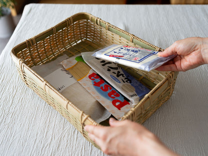 A4 Document Tray “SUMŌ Salt” Style / Madake Bamboo / Ibaraki-JPN 810229-1