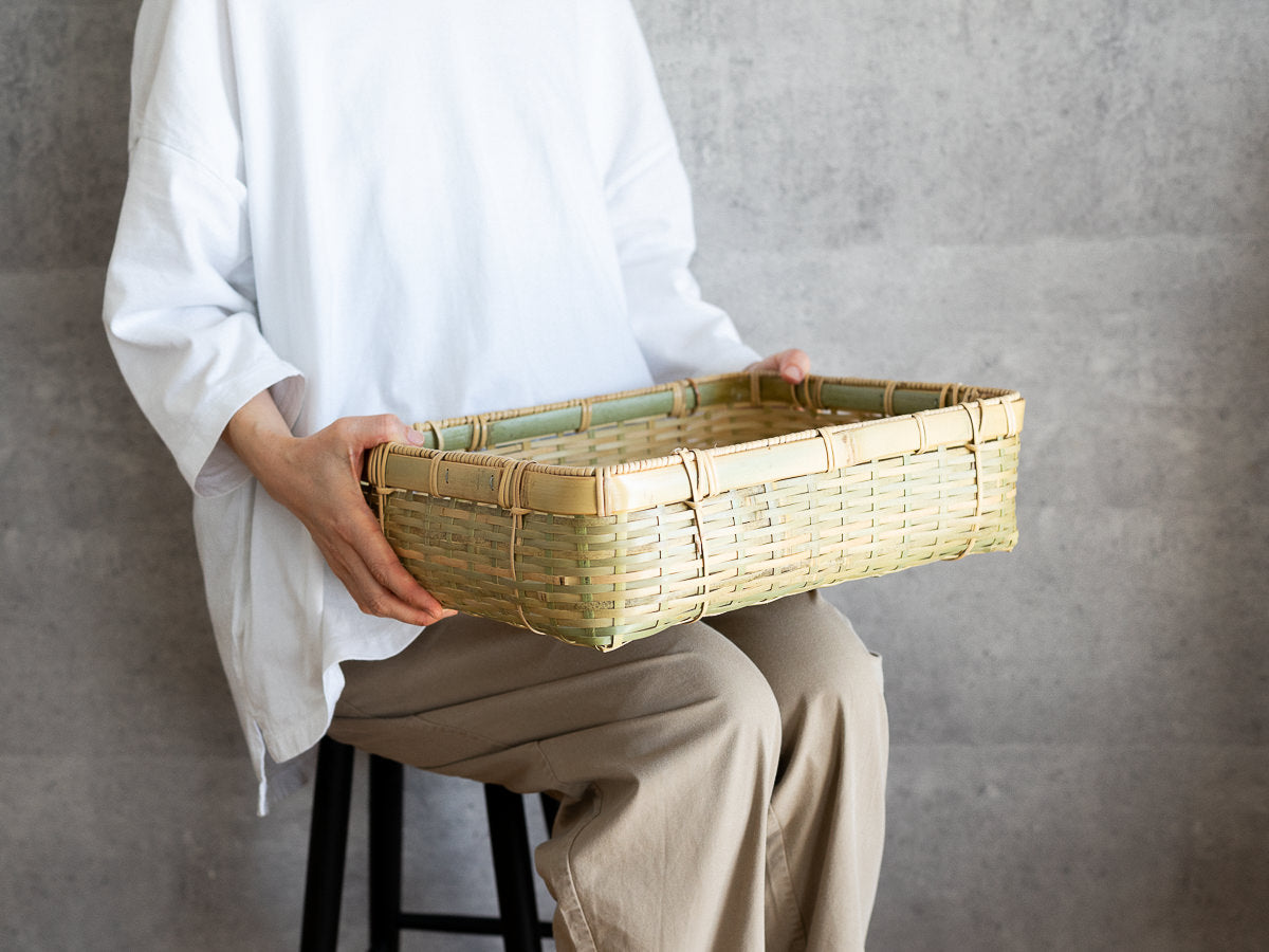 A4 Document Tray “SUMŌ Salt” Style / Madake Bamboo / Ibaraki-JPN 810229-1