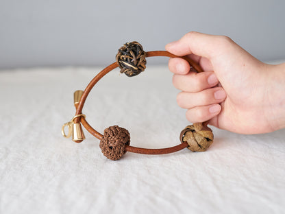 Smartphone Short Strap / Akebi, Walnut & Grapevine / Yamagata-JPN 311436