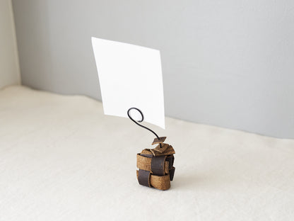 Card Holder “Jeje” (Shop Selection) / Walnut / Yamagata-JPN 311446