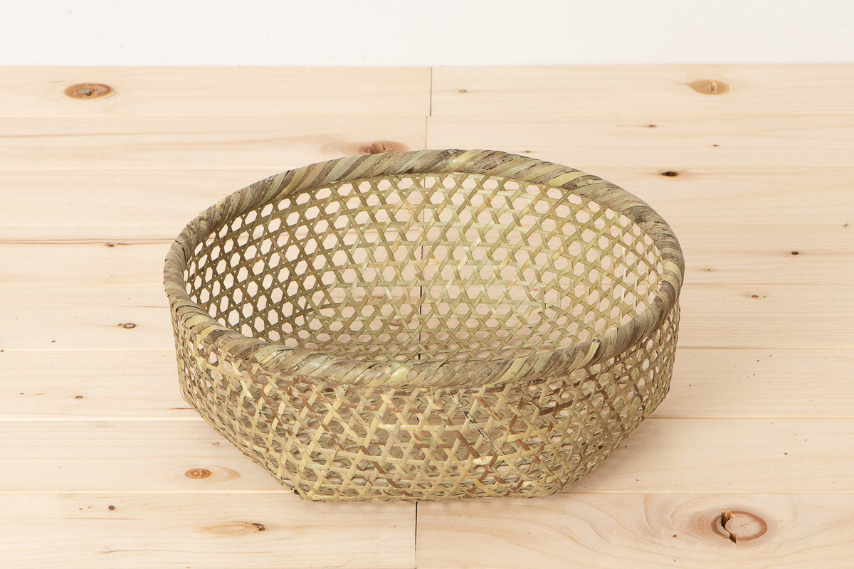 Beans Washing Basket / Shinodake Bamboo / Miyagi-JPN 330106
