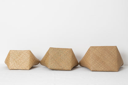 Handbag "Square bottom" / Krajood Grass / THA 3115106