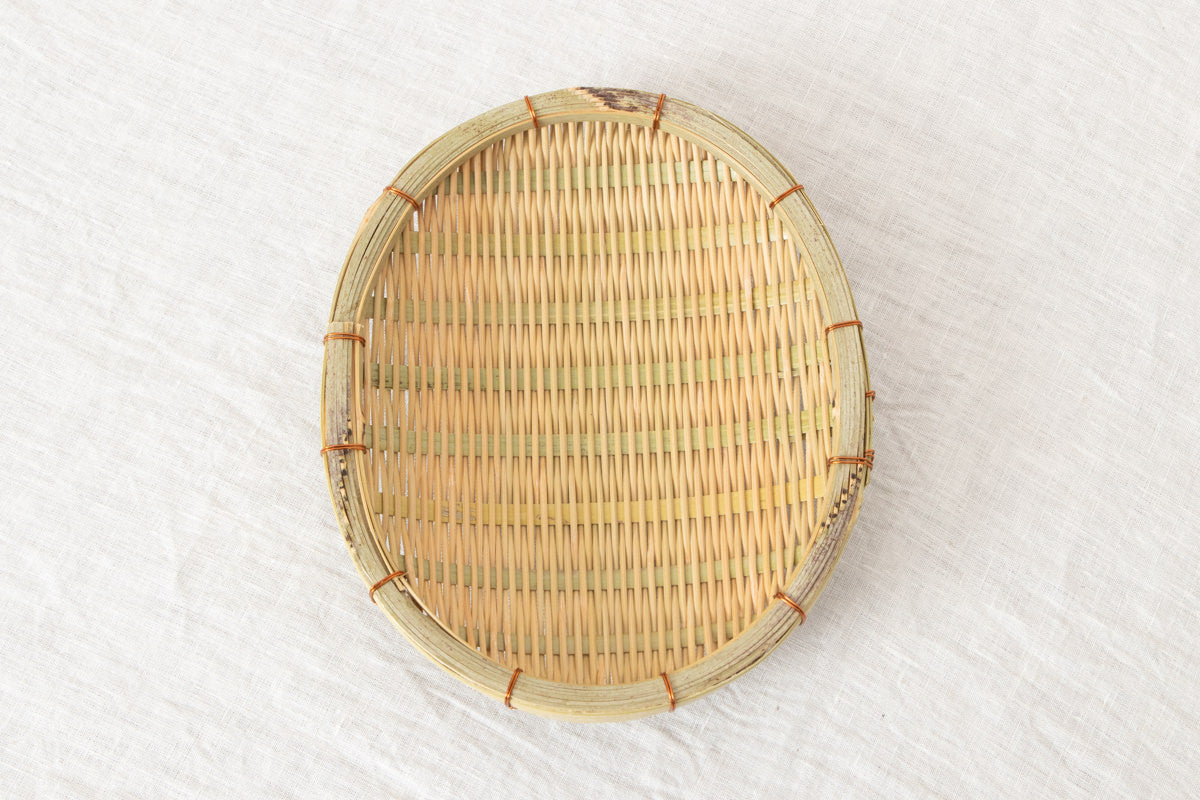 Oval Colander / Hachiku Bamboo / Aichi-JPN 630106