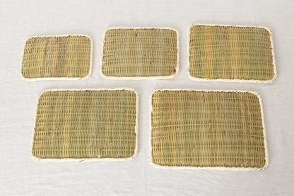 Rectangular Plate “Kaku Bon-zaru” Small Sizes / Bamboo / Niigata-JPN 650102