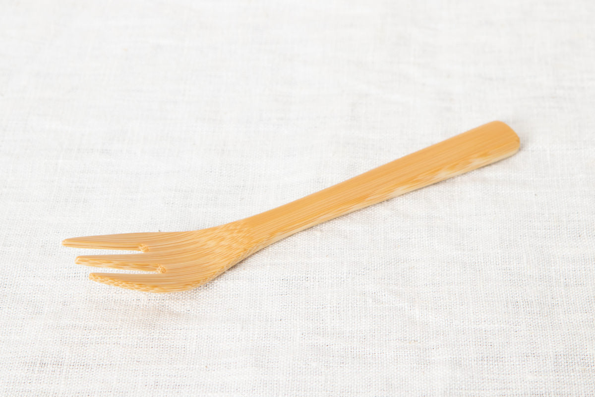 Kids Fork (Natural, Red) / Moso Bamboo / Oita-JPN 211114