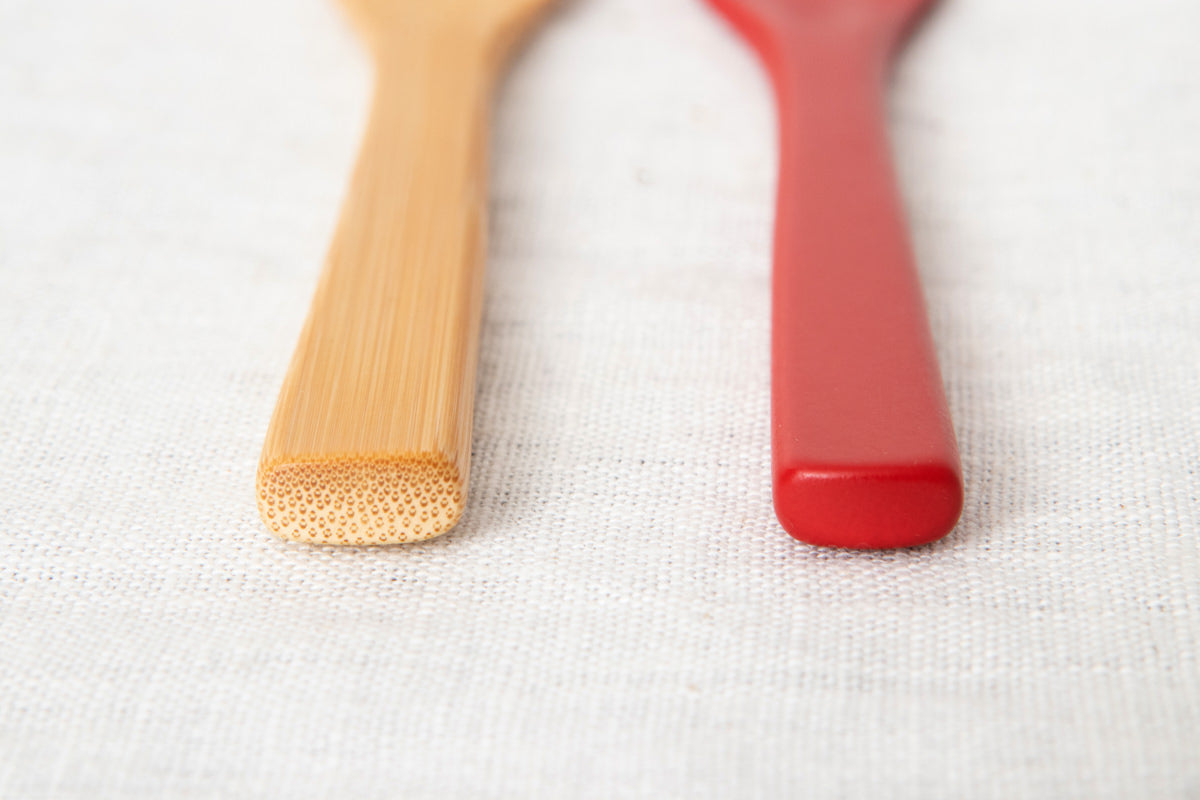 Kids Fork (Natural, Red) / Moso Bamboo / Oita-JPN 211114
