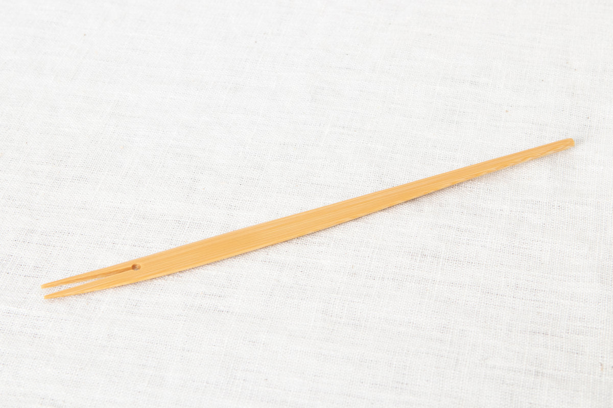 Fish Fork [ Natural, Red ] / Small, Large / Mōsō bamboo / Ōita-JPN 211106