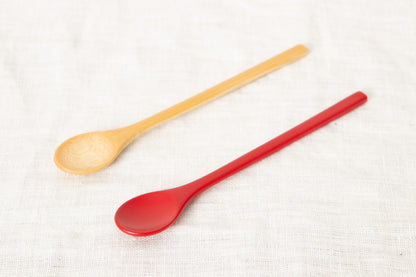 Coffee spoon [ Natural, Red ] / Mōsō bamboo / Ōita-JPN 211123